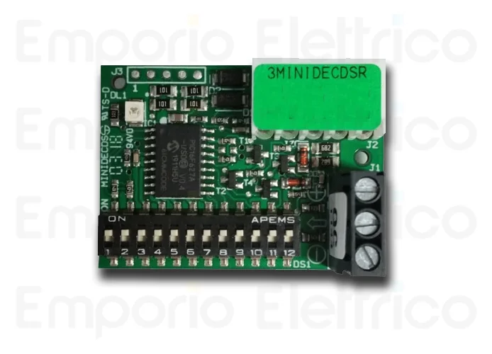 faac scheda di decodifica ad innesto minidec ds 785509