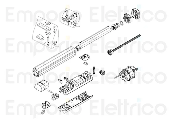 beninca pagina ricambi per tom.40mlt