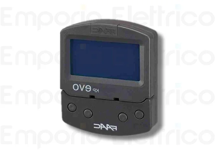 faac tastiera funzioni kp evo 790022