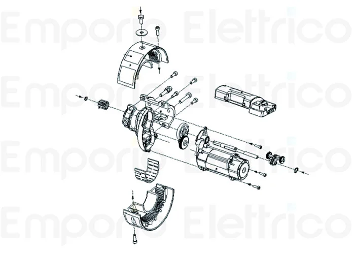 faac ricambio fascia a rullini ø60 per mot 200_220/60 6020523