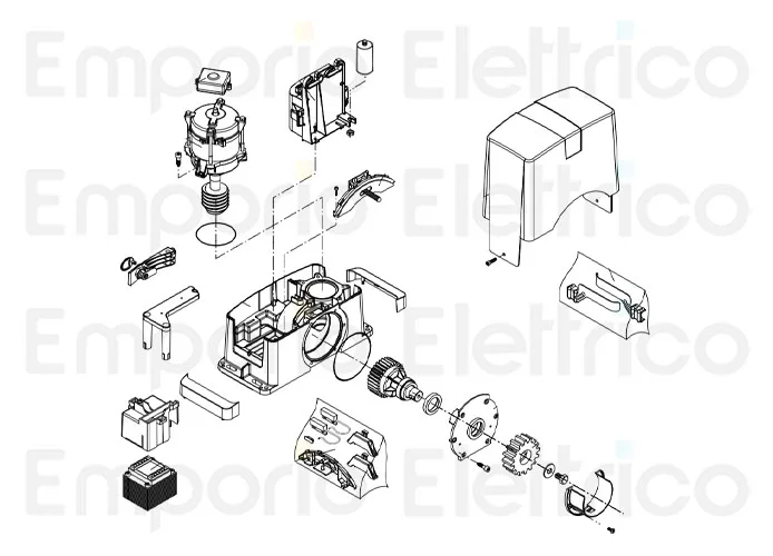 beninca ricambio condensatore 12,5 mf cavi+codolo 9686573