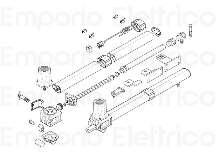 came ricambio motore kr510d v1 88001-0347