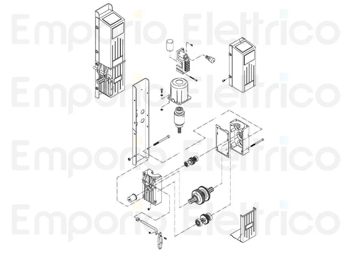 beninca spare parts page for au.au.45l
