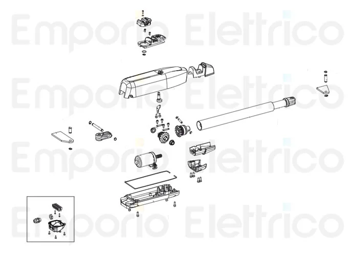 genius pagina ricambi per motore mistral t 324 ev