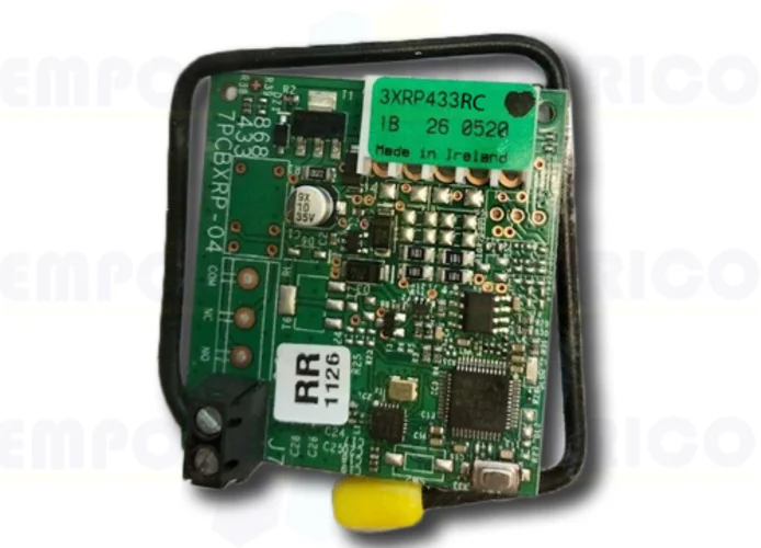 faac 1-channel plug-in receiver 433 mhz rp1 433 rc 787741 (new code 787856)