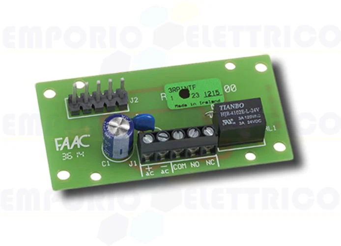 faac relay interface for rp receivers 787725