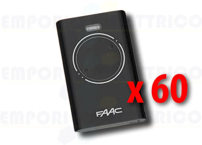 faac 60 2-channel remote controls xt2 433 slh lr 7870071