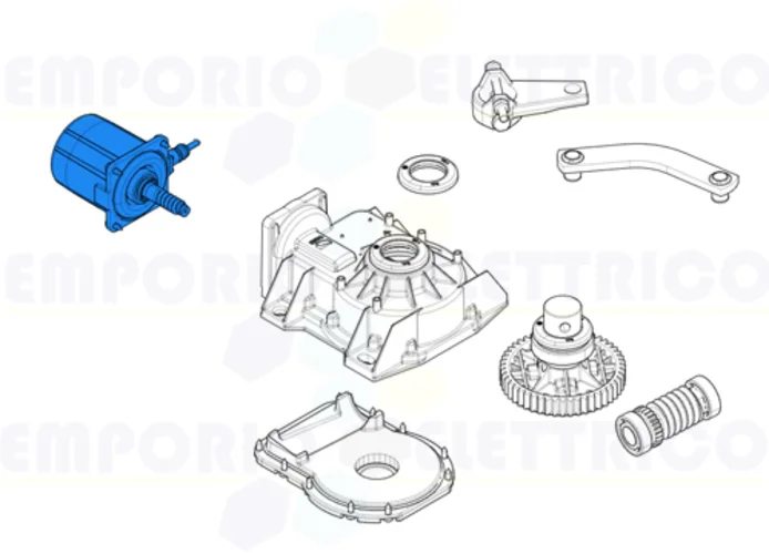 came spare part of the motor group for frog 119ria061