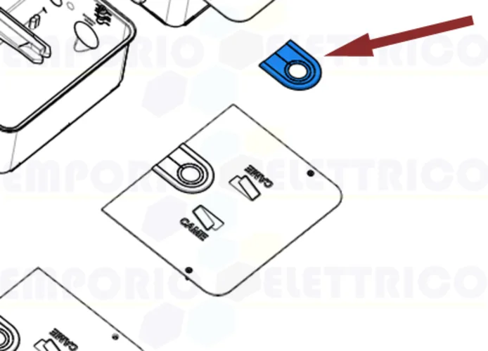 came spare part protection cover frog 119ria100