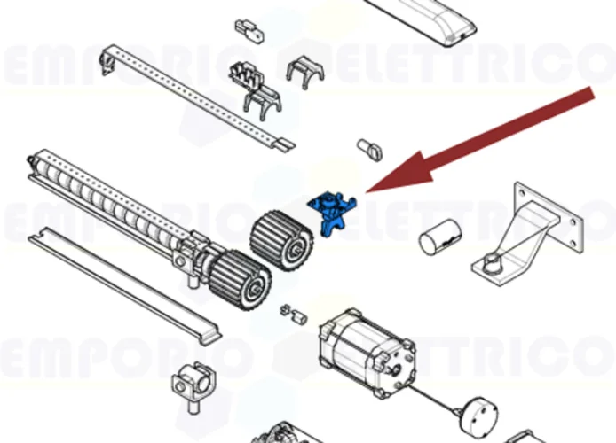 came spare part lock cylinder ati 119rid106