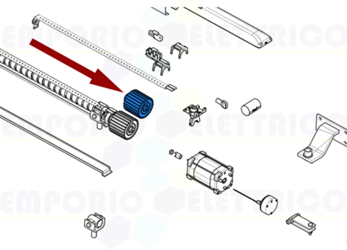 came spare part ati reducing mechanism 88001-0223