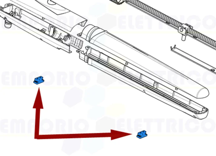 came spare part mechanical stops amico axo 119rid270