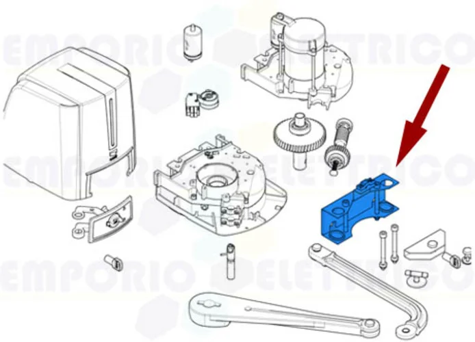 came spare part wall-mounting bracket fast 119rid483