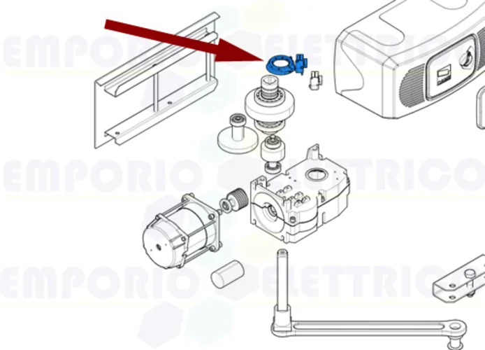 came spare part group of mechanical limit switch ferni 119rid093