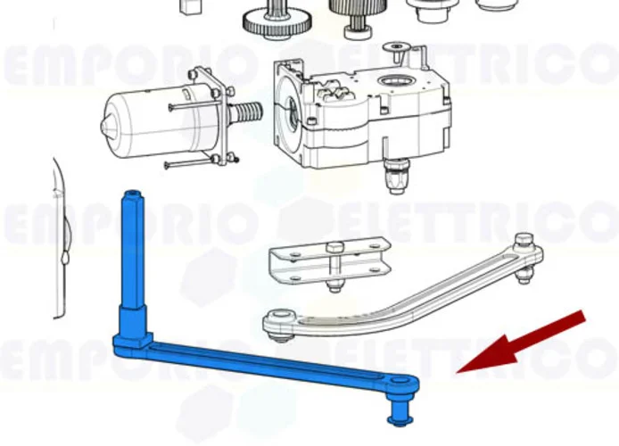 came spare part transmission arm ferni 119rid357