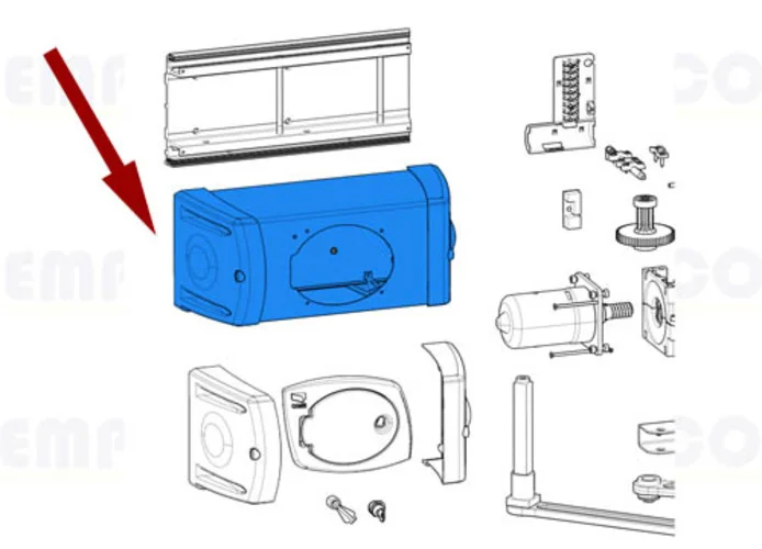 came spare part cover ferni 119rid360