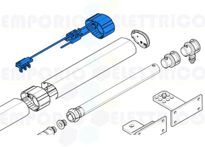 came spare part group of right mechanical limit switch krono 3 119rid181