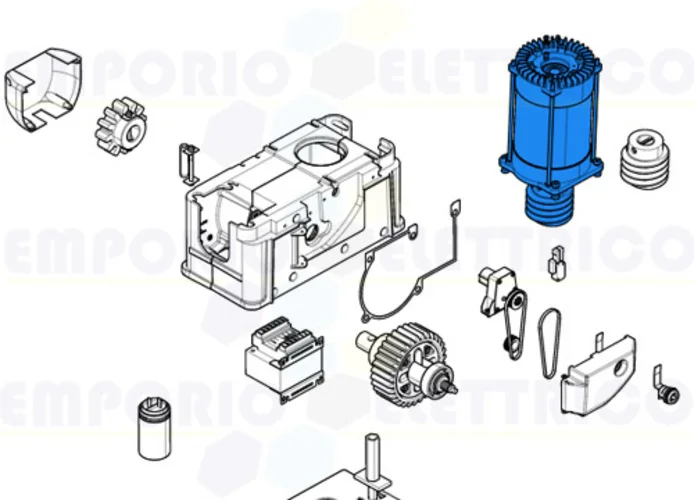 came spare part motor pack bk 88001-0101