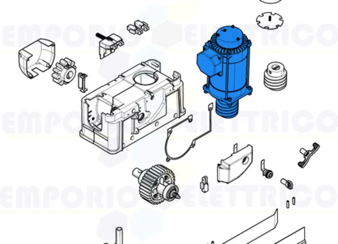 came spare part motor pack bk 88001-0205