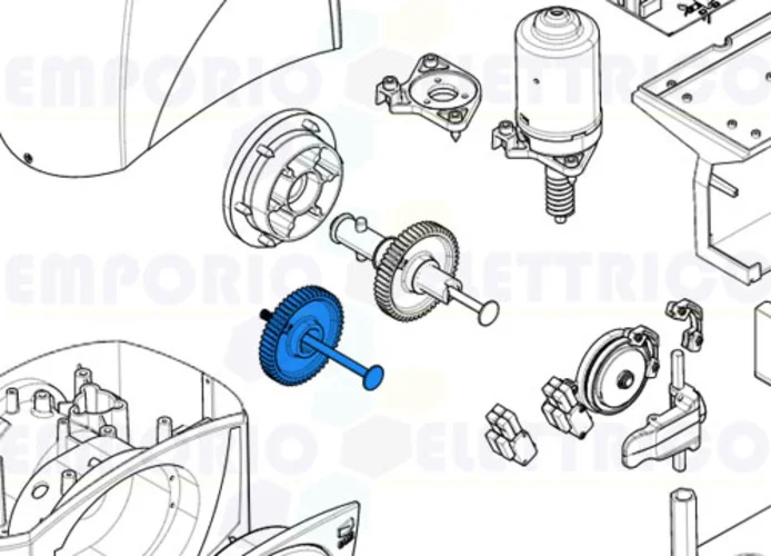 came spare part gearmotor crown bx 119ribx052