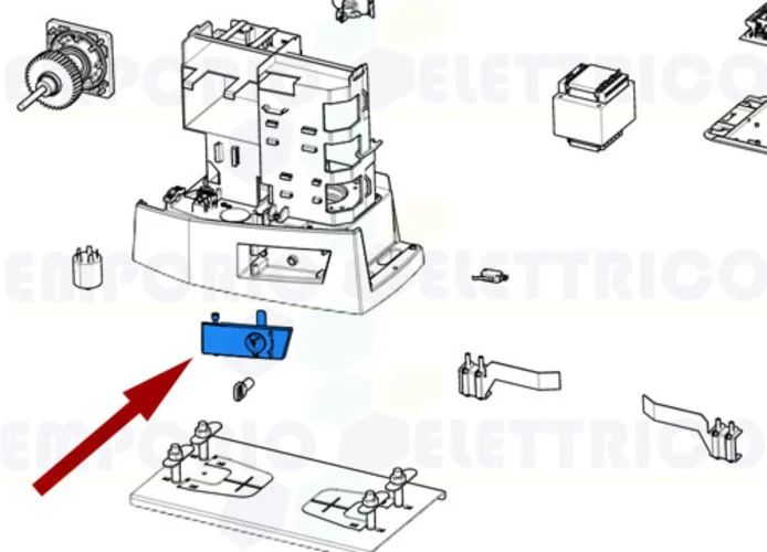 came spare part release door group bkv 88001-0178