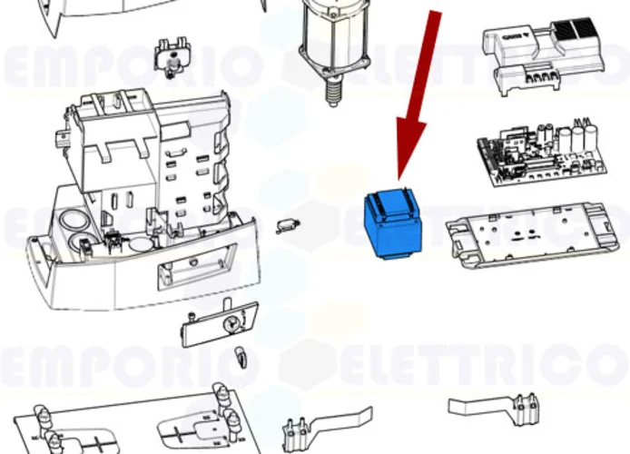 came spare part transformer bkv15 230v 88001-0179