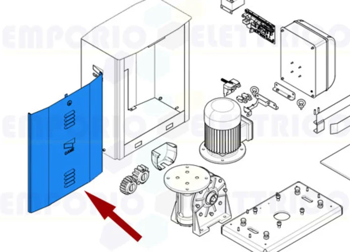 came spare part cabinet hatch by 119riy059