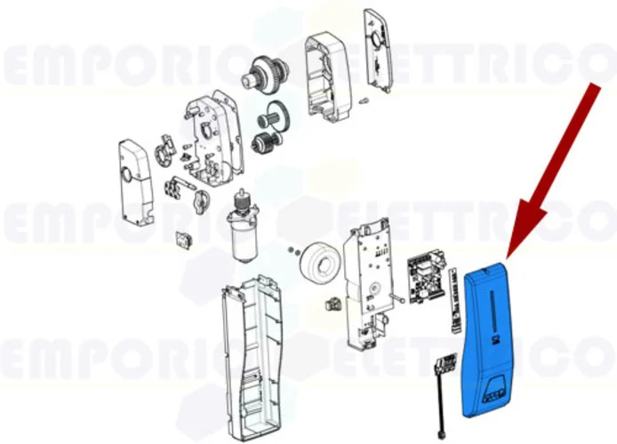 came spare part control panel plastic cover emega40 119rie204