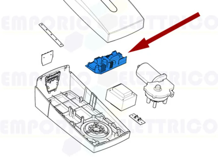 came spare part electronic board ver 88001-0214