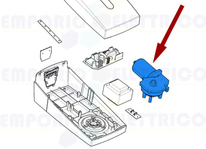 came spare part gearmotor ver 88001-0218