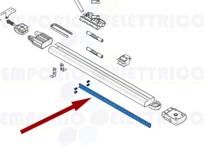 came spare part base fixing bracket ver 119rie024