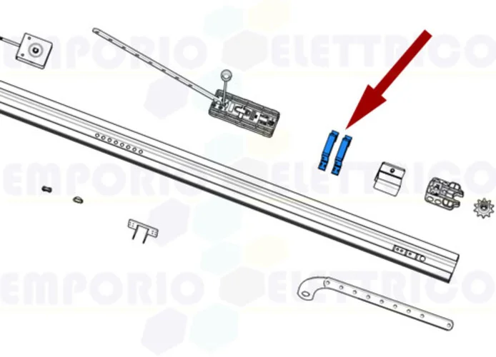 came spare part ceiling fastening braces v6000 119rie177