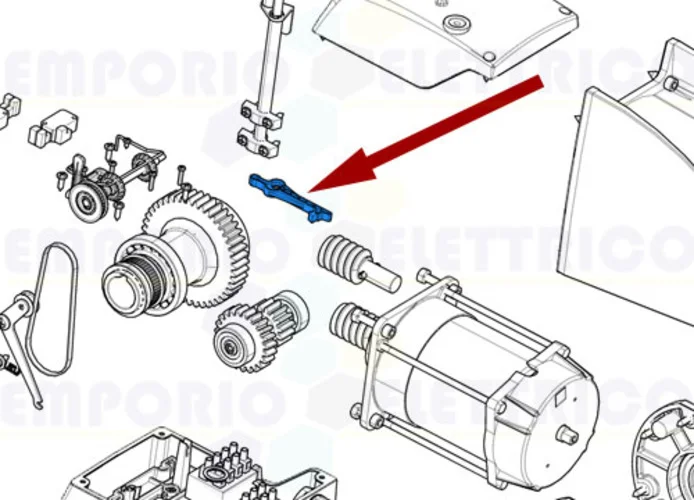 came spare part safety lever mechanical limit switch c-bx 119ricx022