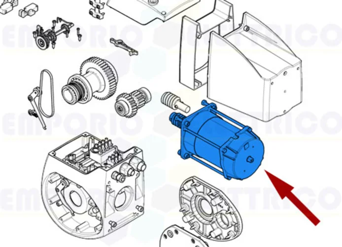 came spare part of the motor group c-bx 119ricx042