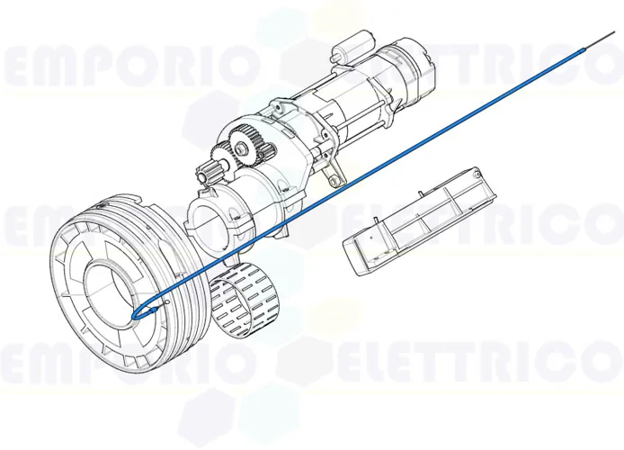 came spare part release cord h40 119rih013