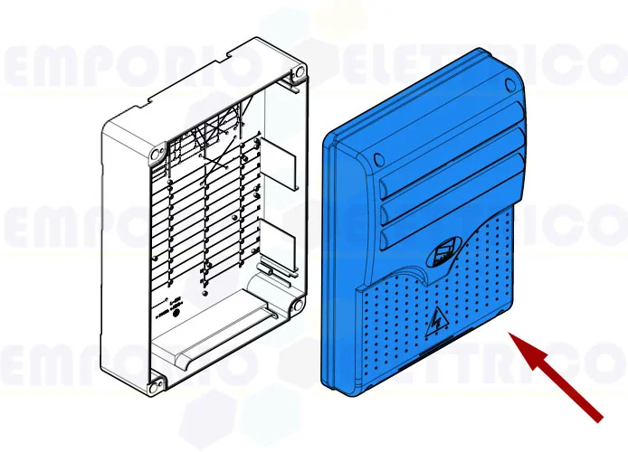 came spare part cover for large control panel 119rir131