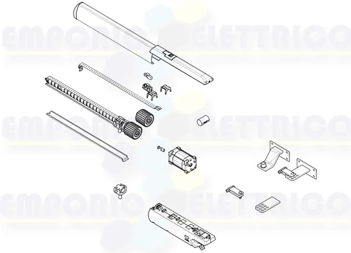 came motor spare parts page 001a5106 a5106