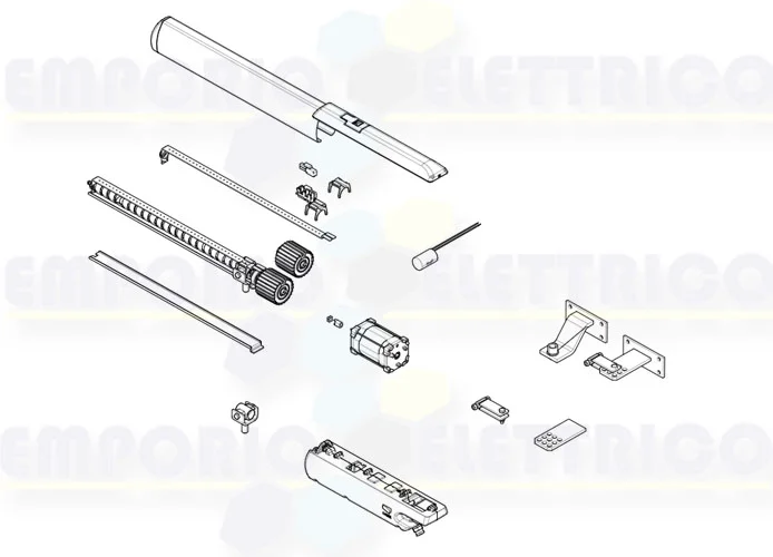 came motor spare parts page 001a5100 a5100