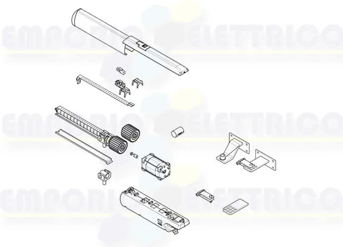 came motor spare parts page 001a3106 a3106