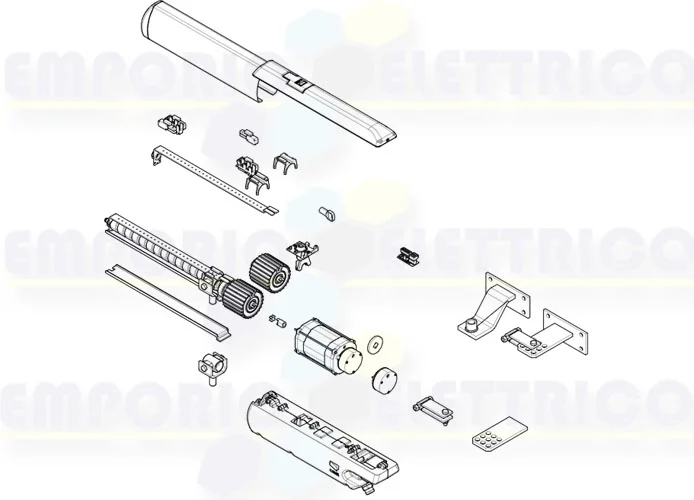 came motor spare parts page 001a3024 a3024