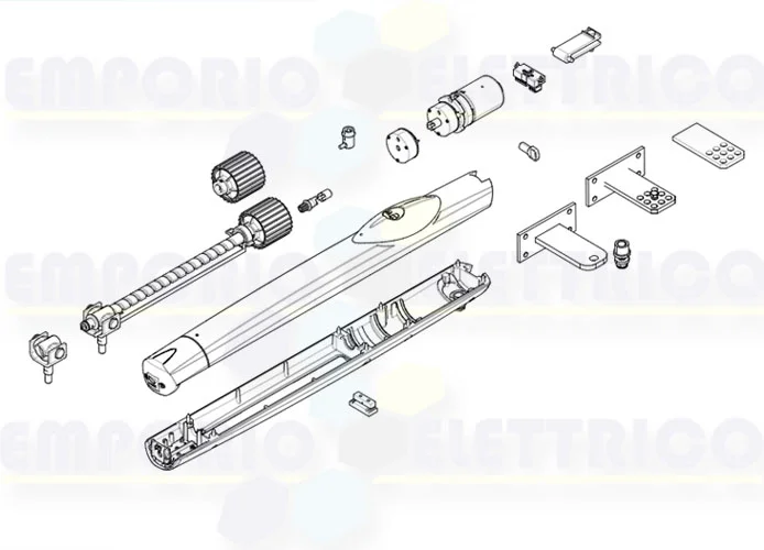 came motor spare parts page 001a1824 a1824