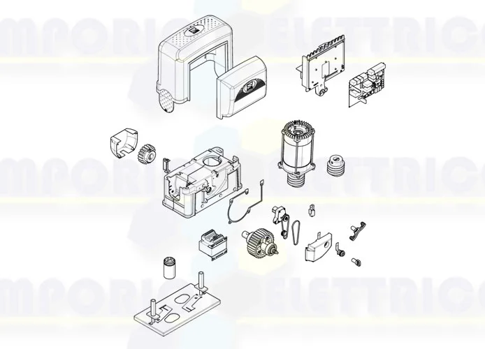 came motor spare parts page bke1200 