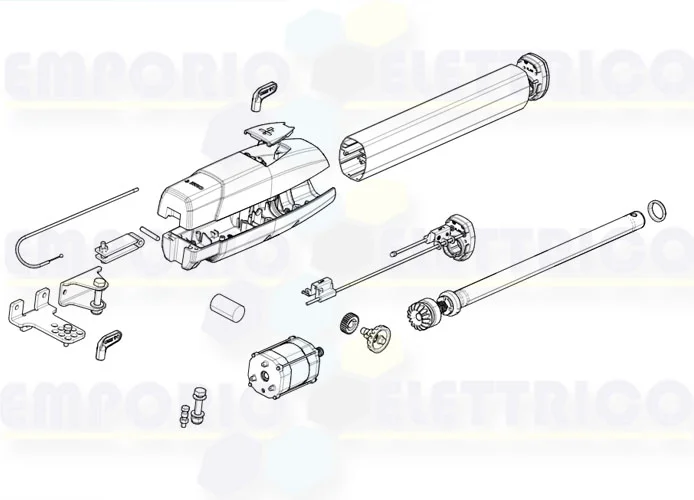 came motor spare parts page ats30agr