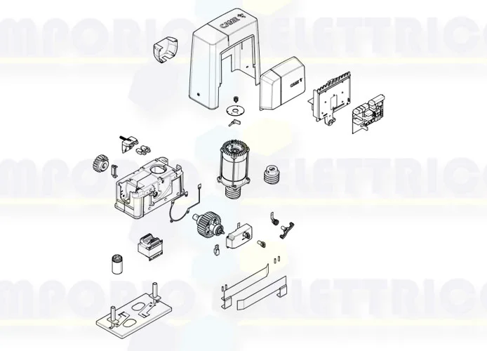 came motor spare parts page 001bks22age bks22age 801ms-0120