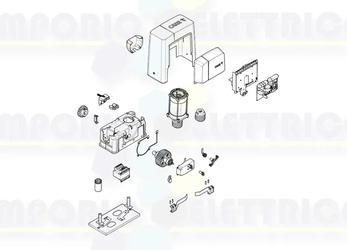 came motor spare parts page bks12ags 801ms-0080