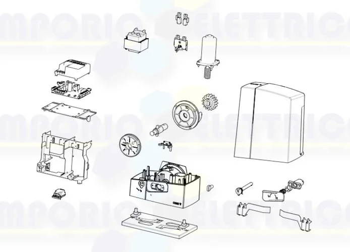 came motor spare parts page bxv10agf bxv10alf 801ms-0250