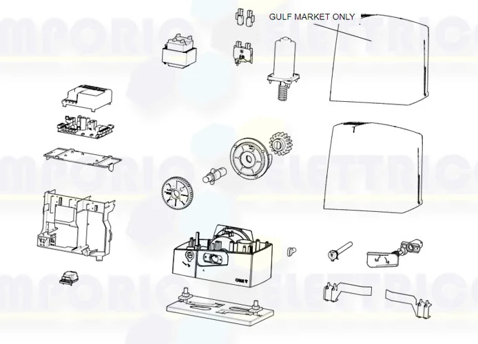 came motor spare parts page bxv06ags - bxv06als 801ms-0180