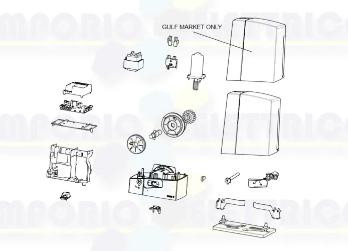 came motor spare parts page bxv06agf 001bxv06alf 801ms-0190