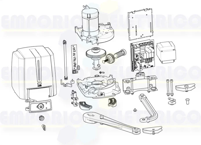 came motor spare parts page 001fa4024cb fa4024cb