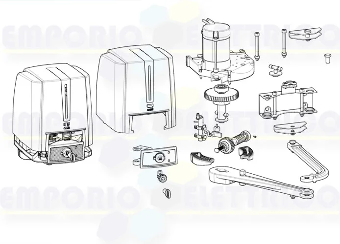 came motor spare parts page 001fa4024 fa4024